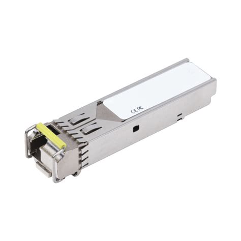 Transceptor Mini Gbic SFP 1G LC TX 1550nm RX 1310 Para Fibra Mono Modo