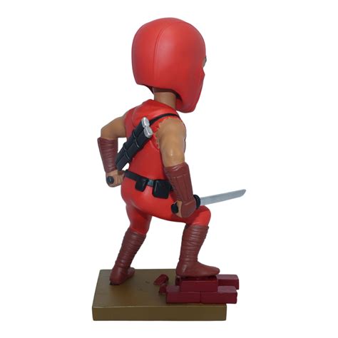 Gi Joe Red Ninja Bobblehead Sdcc Exclusive Icon Heroes