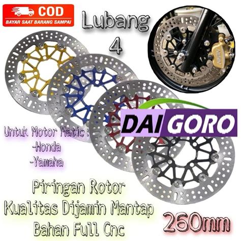 Jual Piringan Cakram Rotor Model Ktc Mm Floating Disc Brake Vario