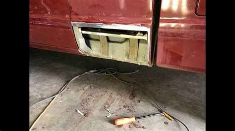 Chevrolet S10 Cab Extension Rust Panel Replacement Youtube