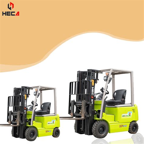 1 5 Ton 1500kg 4 Wheels Electric Forklift With Lithium Battery Solid