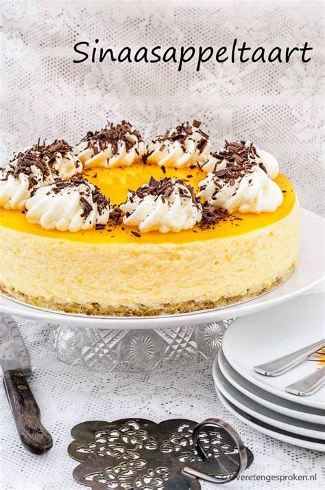 Sinaasappeltaart Recept Zoete Taart Recepten Cheesecakerecepten En