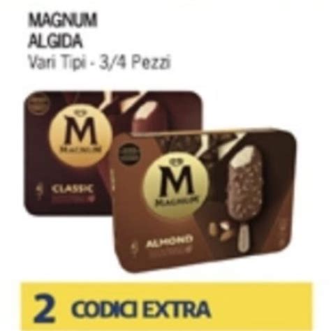 Offerta Algida Magnum Vari Tipi Pezzi Nel Volantino Di Iper Tosano