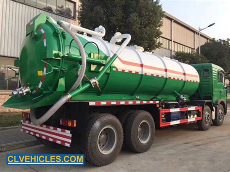 Cbm Suction And Discharge Howo Sewer Flushing Truck Sewer Jetting