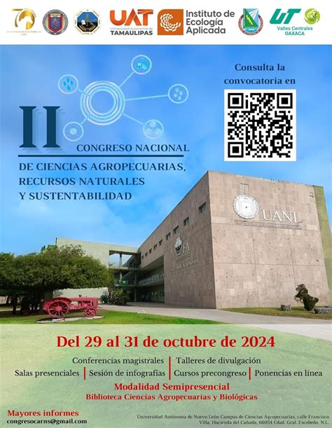 Ii Congreso Nacional De Ciencias Agropecuarias Recursos Naturales Y