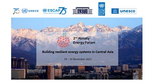 Almaty Energy Forum Innovating And Modernizing Energy Systems In