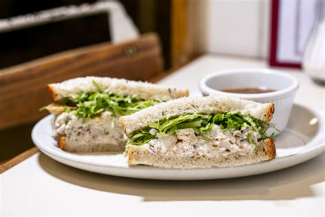 Federal Delicatessen Chicken Salad Sandwich Iconic Eats Auckland