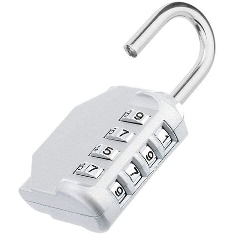 Lot De Cadenas Code Casier Pour Gym Vestiaire College Serrure