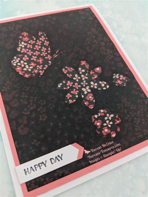 Wacky Wednesday Ghost Stamping Technique With In Bloom By Stampin Up