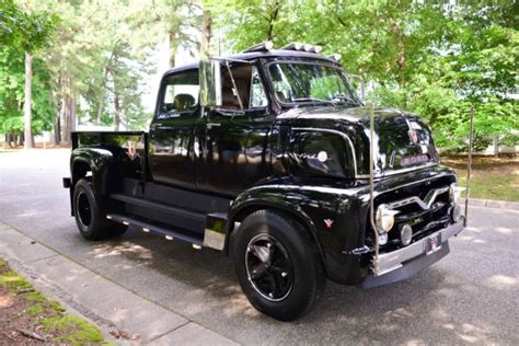 1955 Ford C 600 Coe Crewcab 73 Diesel Allison Trans Leather