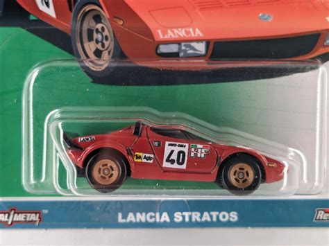 US版 ホットウィール プレミアム カーカルチャー ランチア ストラトス Hot Wheels LANCIA STRATOS FPY86