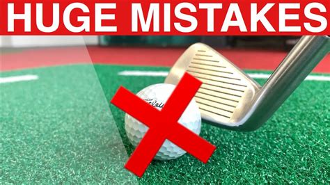 3 Huge Practice Mistakes Don T Make Them Simple Golf Tips Youtube