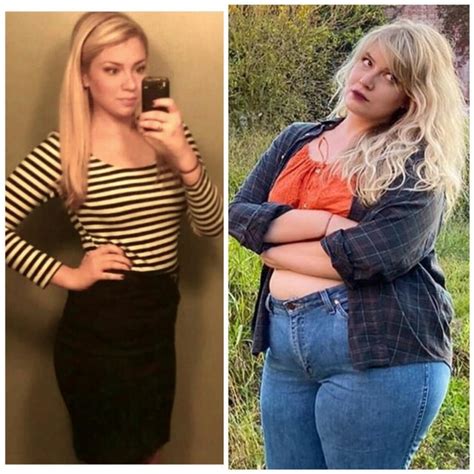 Blonde Girl Weight Gain Rfemalefittofat