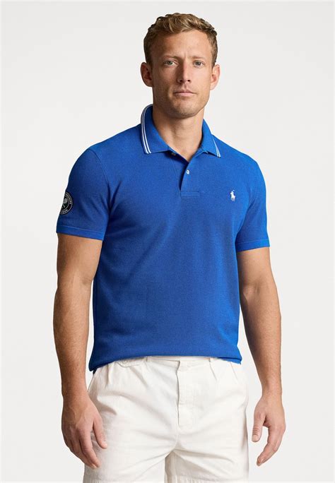 Polo Ralph Lauren Short Sleeve Polo Heritage Blue Blu Reale