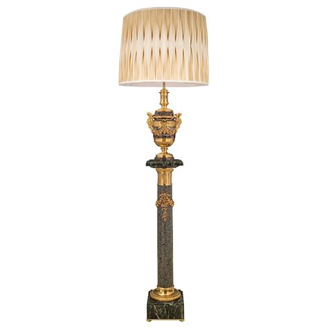 French 19th Century Louis XVI St Giltwood Floor Lamp For Sale At 1stDibs