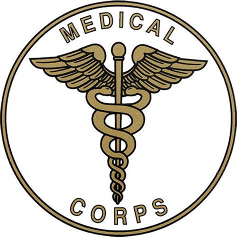 Army Medical Corps Insignia Clear Decal | ACU Army