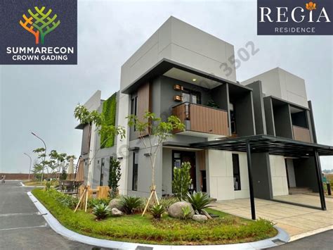 Cluster Regia Di Summarecon Crown Gading New City Kelapa Gading