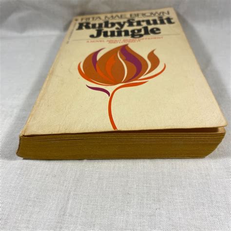 Rubyfruit Jungle By Rita Mae Brown Paperback Novel Lgbtq Lesbian