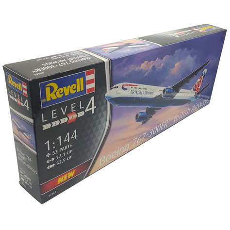 Revell British Airways Boeing 767 300ER Chelsea Rose Livery Aircraft