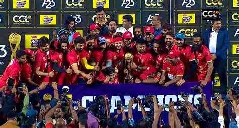 CCL Telugu Warriors Win The Title For The Fourth Time Cinejosh