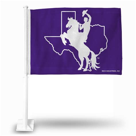 Tarleton State Texans Logo Car Flag