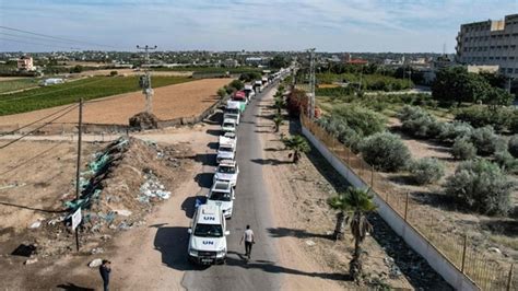 Us Welcomes Aid To Gaza Urges Parties To Keep Rafah Crossing Open