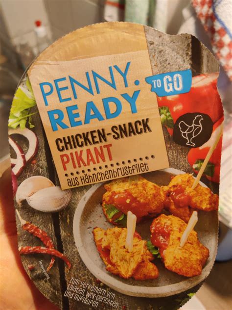 Penny Ready Chicken Snack Pikant Kalorien Neue Produkte Fddb