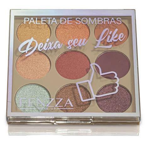 PALETA DE SOMBRAS DEIXA SEU LIKE FENZZA MAKE ME