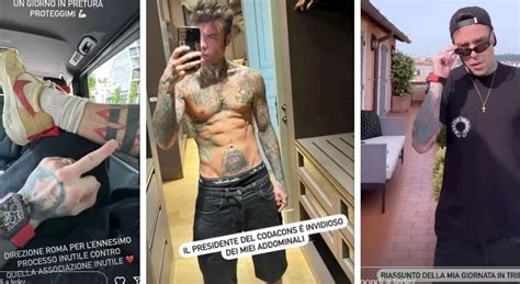 Fedez Fedez In Tribunale Contro Il Codacons Un Giorno In Pretura