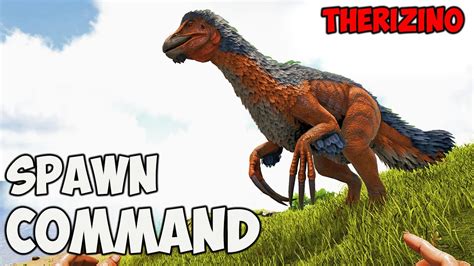 Therizinosaurus Ark Spawn Command How To Summon Therizinosaurus Ark Code 2023 Youtube