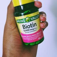 Spring Valley Biotin Supplement Reviews