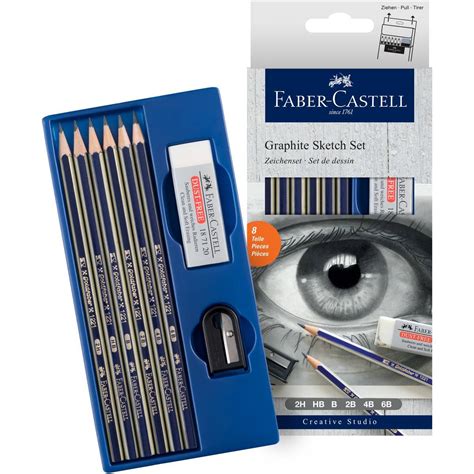 Faber Castell Graphite Sketch Set BIG W