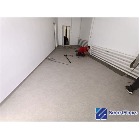 Covor Pvc Gerflor Taralay Impression Compact Mohair White