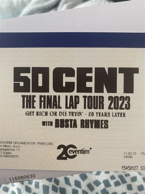 Cent The Final Lap Tour