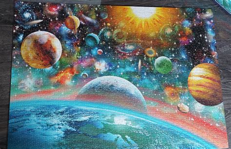 Schmidt Spiele 58176 Weltall Outer Space 1000 Teile Puzzle Amazon De