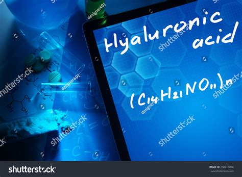 Hyaluronic Acid Molecule Chemical Formula Images Stock Photos