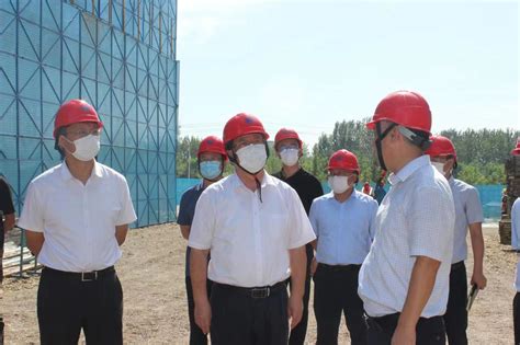 威海市人民政府 临港区 区领导现场办公调研重点项目建设情况