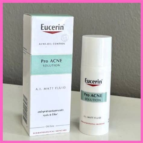 Eucerin Pro Acne Solution A I Matt Fluid 50ml ยเซอรน ลดรอยสว สว