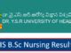 RGUHS Results B Sc Nursing 2024 Link OUT Check RGUHS EMS Results