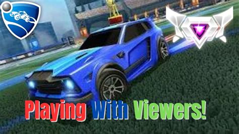 Rocket League Live Playing Private Matches With Viewers Gc Ssl And