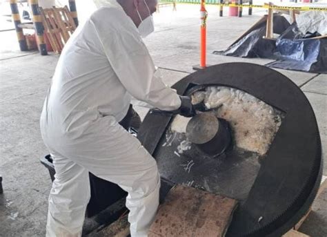 Decomisan en Veracruz más de 80 kilos de metanfetamina