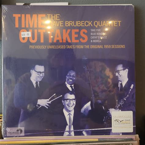 Dave Brubeck Quartet Time Outtakes Lp Badlandsvinyl