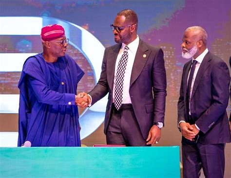 Lagos State Governor Sanwo Olu Signs Mou To Build The Africa Film