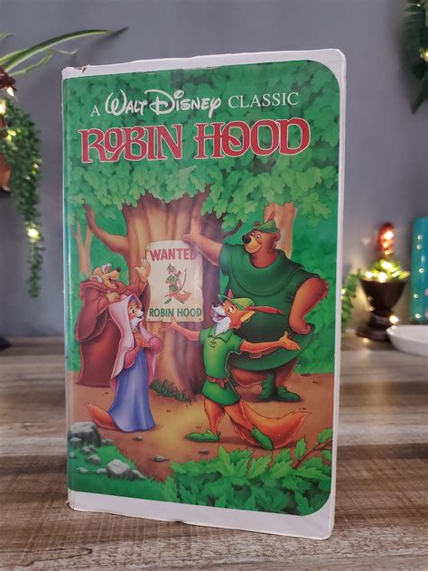 Black Diamond Edition Robin Hood Vhs A Disney Classic Ayanawebzine