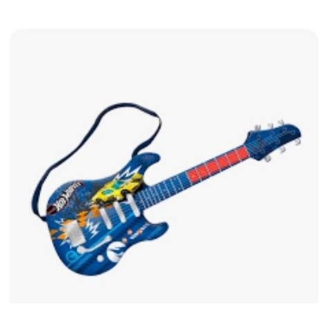 Guitarra Radical Infantil Hot Wheels Shopee Brasil