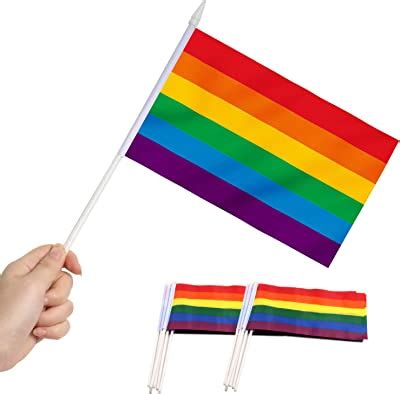 Amazon Consummate Pack Rainbow Pride Flag Set Small Mini Gay