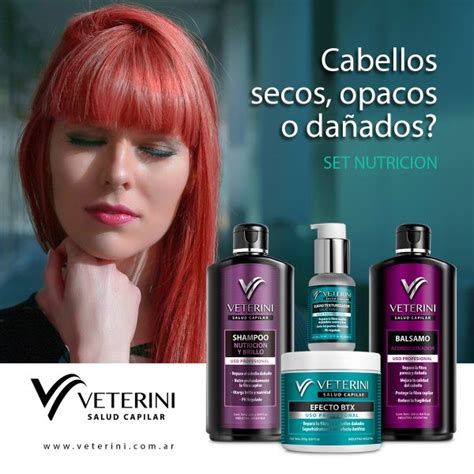 Kit Nutrici N Para Cabellos Secos Veterini Salud Capilar