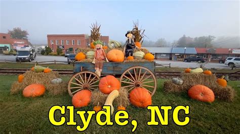 I M Visiting Every Town In Nc Clyde North Carolina Youtube