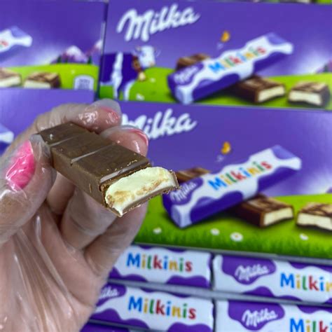 Milka Milkinis Sticks Sticks De Milka Ao Leite Recheio De Leite