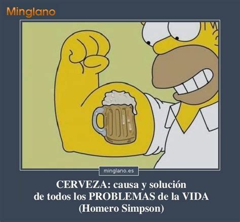 Frases De Homero Simpson Sobre La Cerveza